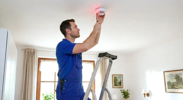 Fachgerechte Prüfung eines Rauchwarnmelders